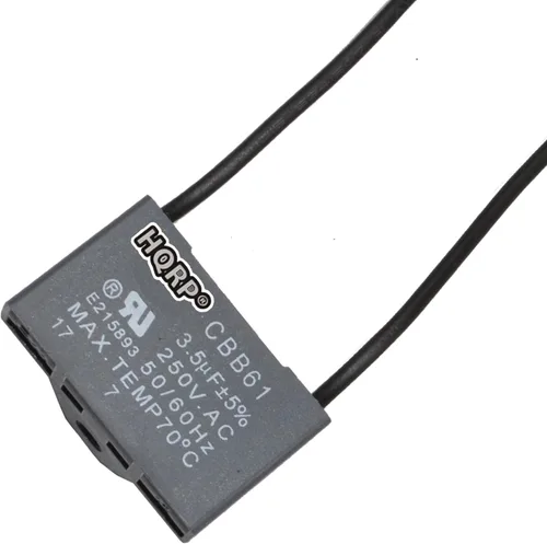 Vista 30 de HQRP Condensador compatible con ventilador de techo Hampton Bay 1uf+2uf de 3 cables con certificación UL Plus HQRP Coaster