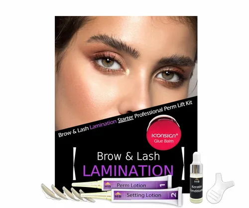 Vista 10 de Kits de levantamiento de cejas y pestañas con queratina. Permanente de pestañas, laminación de cejas y juegos de rizado con paquetes rápidos de 5