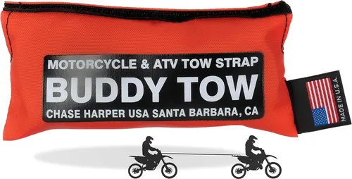 Vista 7 de Chase Harper USA 9100 - Buddy Tow - Correa de nailon resistente con especificaciones militares (prueba de 1785 libras) 12' x 1" - Rosa intenso