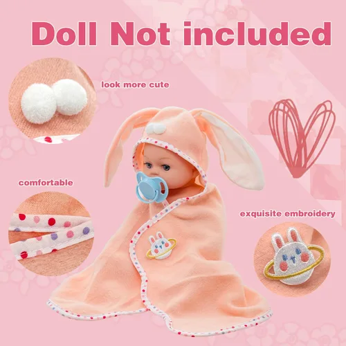 Vista 4 de Accesorios para Muñecas Bebé Juego de Biberón Mágico - Juego de Juguetes de Alimentación de Muñecas de 13 Piezas con Biberones de Leche y Jugo que