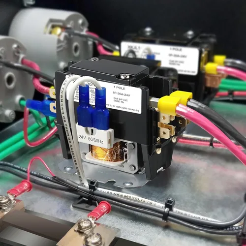 Vista 5 de Dreyoo Contactor de Aire Acondicionado de Bobina de 24V 1 Polo, Contactor de Motor HVAC Carrier Certificado UL, Relé de Repuesto de Aire