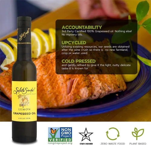 Vista 7 de Salute Santé. Aceite de uva despensa