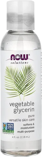 Glicerina vegetal Now Solutions 16 fl oz, 4 onza