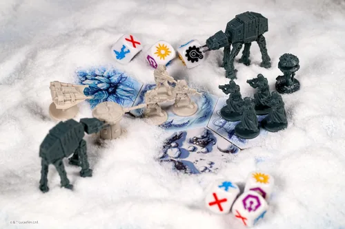 Vista 7 de Asmodee Star Wars: Juego de mesa Battle of Hoth - Comanda el ejército imperial o las fuerzas rebeldes en un juego de estrategia de miniaturas