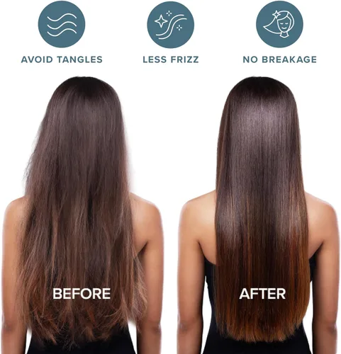 Vista 3 de Bare Home Fundas de almohada de satén para cabello y piel, paquete de 2 unidades estándar (20 x 26), fundas de almohada de lujo, cierre de sobre