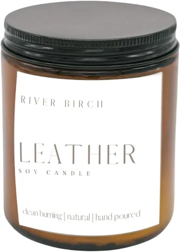Vista 71 de River Birch Candles - Vela perfumada de menta y pomelo, velas de soja de primera calidad, totalmente naturales, no tóxicas, 16 onzas, 90 horas
