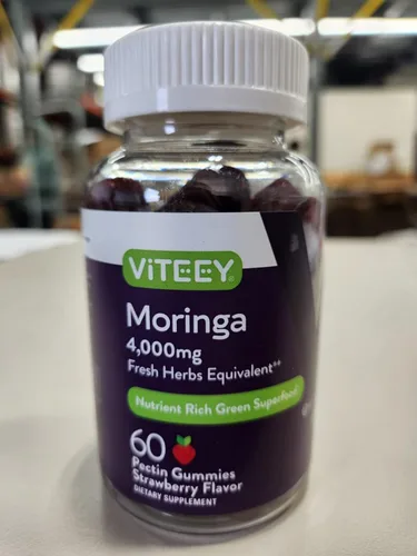 Vista 11 de Viteey Moringa Gummies - 4,000 mg [de 400 mg de extracto 10: 1]