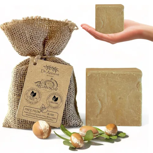 Vista 18 de Dr.Ancient Barra de Jabón de Alepo, Barras de Jabón Orgánico Hechas a Mano de la Manera Tradicional, Natural Libre de Químicos, Vegano, Usado