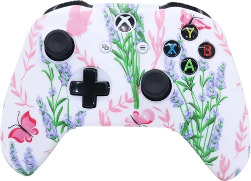 Vista 2 de RALAN Fundas de silicona para controlador de Xbox One, protector de piel compatible con controlador de Xbox Ones