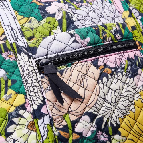 Vista 4 de Vera Bradley Bolso tote Vera pequeño para mujer, algodón