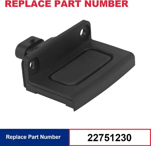 Vista 2 de C6 - Juego de almohadillas para interruptor de liberación exterior con pestillo de puerta compatible con Chevy Corvette C6 2005-2013 Reemplazar #