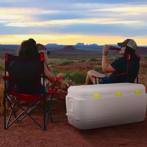 Vista 6 de Bisagras irrompibles para refrigeradores Igloo - Juego de 3 bisagras de repuesto para mangueras de incendios reutilizables - Duraderas, resistentes