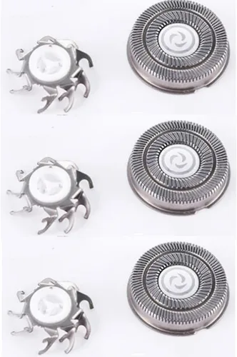 Vista 2 de Accesorio de afeitadora eléctrica, estante de cuchilla de afeitadora con cable 3D, soporte de cabeza de afeitado reemplazable, fácil de montar