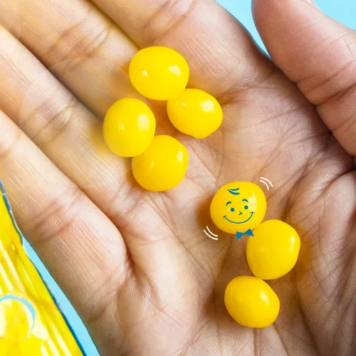 Vista 6 de Lemonhead Caramelo de limón duro, cítrico refrescante, bolsa resellable, 12 onzas