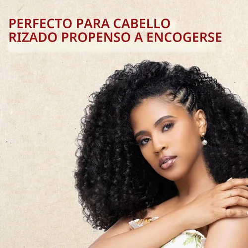 Vista 2 de Creme of Nature Butterblend & Linaza Desenredar y Resbalar Enjuague