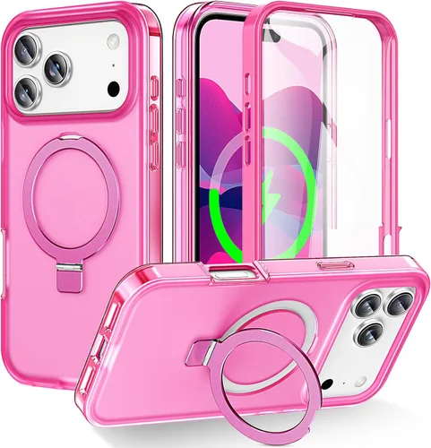 Vista 15 de Funda para iPhone 16 con protector de pantalla-Lotus A25