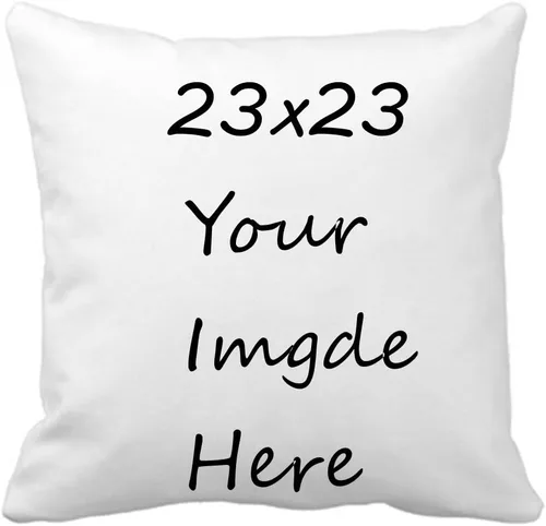 Vista 9 de Funda de almohada personalizada, funda de almohada creativa, regalos personalizados para tus seres queridos (14 x 14 pulgadas, blanco)