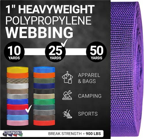 Vista 17 de Strapworks - Correa de polipropileno resistente para el aire libre, reparación DIY