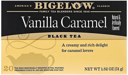 Vista 40 de Bigelow American Breakfast Black Tea, cajas de 20 sobres (paquete de 6), té negro con cafeína, 120 bolsas de té en total