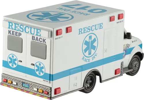 Vista 10 de Disney /Pixar Cars - Vehículo de ambulancia de gran tamaño fundido a presión
