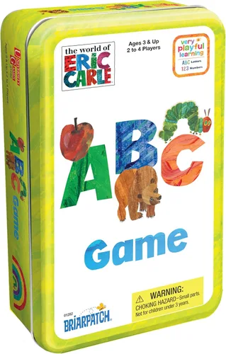 Briarpatch The World of Eric Carle ABC - Lata de juego, multi/ninguno (01282) (tamaño mediano)