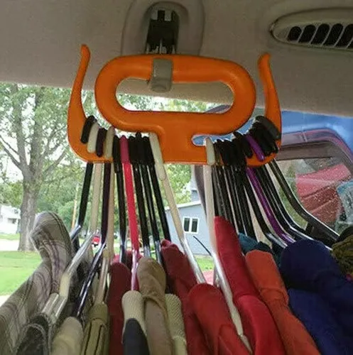 Vista 3 de MAMMOTH GRIP Asa de transporte multiusos resistente, paquete de 2 bolsas de compras, bolsas de compras, ropa en perchas, latas de pintura, cubos