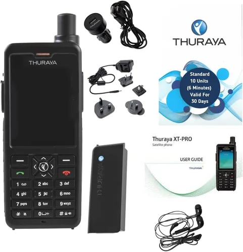 OSAT Teléfono satelital Thuraya XT-PRO y NOVA SIM (auricular + estándar 10 unidades)