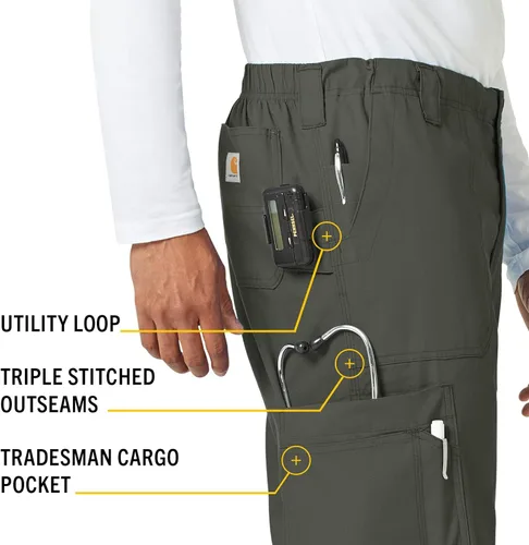 Vista 4 de Carhartt Men's Ripstop Multi-Cargo Pant