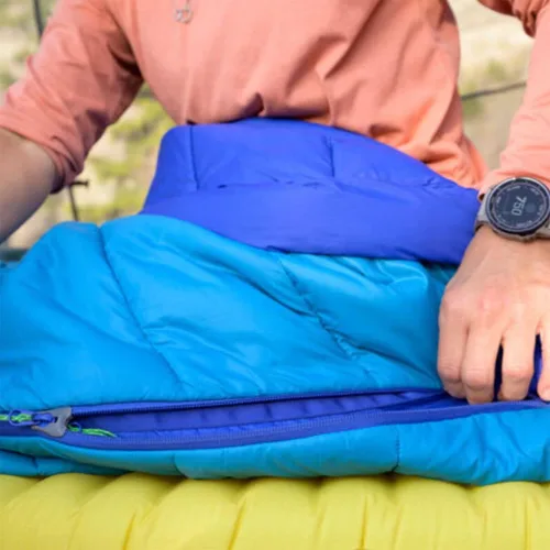 Vista 7 de Therm-a-Rest Space Cowboy 45F/7C Saco de dormir sintético para momia