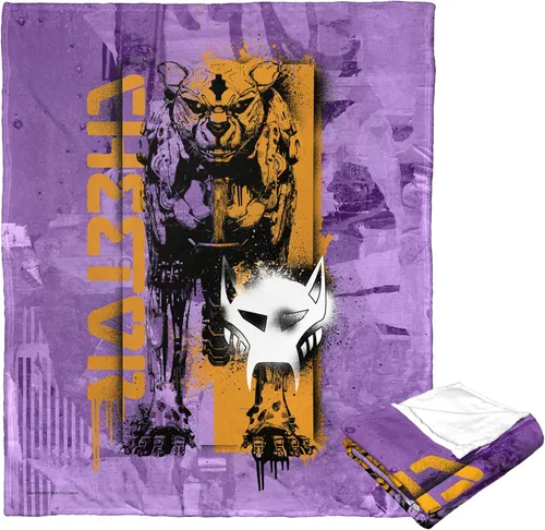 Vista 6 de Northwest Transformers - Manta de seda táctil, 50 x 60 pulgadas, modo bestia