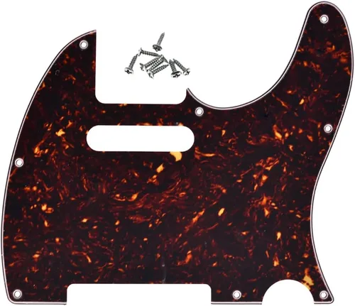 Vista 27 de KAISH Carcasa de 8 agujeros estilo Tele para guitarra TL con orificios para tornillos de montaje de pastilla para Tele/Telecaster Nácar de perla