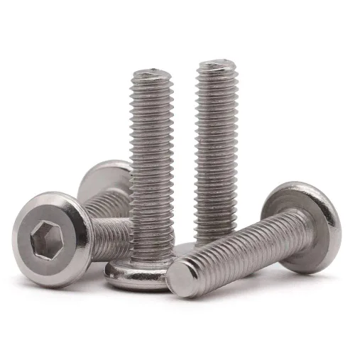 Vista 9 de 1/4-20 x 1 (30 PCS) Tornillo de cabeza plana del casquillo del zócalo, 304 tornillos de unión de acero inoxidable 18-8, rosca completa, pernos