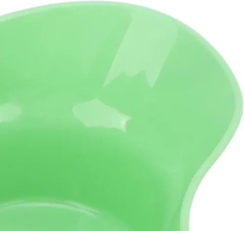 Vista 9 de Cuenca Emesis con boca ancha y asa – Taza de enjuague bucal para cama en forma de riñón grande con asa, vaso para cepillo de dientes para pacientes