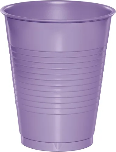 Vista 4 de Creative Converting 28304281 - 20 vasos de plástico Touch of Color, 16 onzas, rosa caramelo