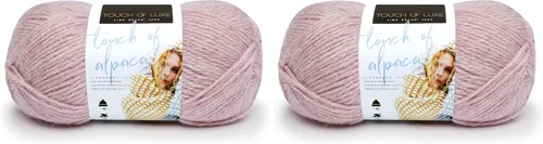 Vista 20 de Lion Brand Yarn Hilo Touch of Alpaca (1 madeja), color negro