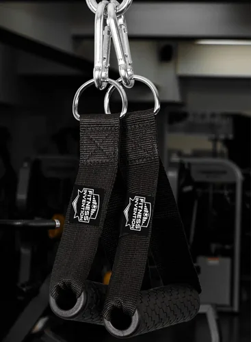 Vista 6 de Accesorio de cable de cuerda de tríceps, accesorio desplegable de cuerda de 35 pulgadas, accesorios de cable para gimnasio, manijas de cable,