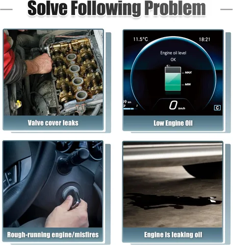 Vista 7 de X AUTOHAUX Juntas de tapa de válvula de motor para Chevrolet Aveo 2006-2012 para Chevrolet Cruze 2009-2010