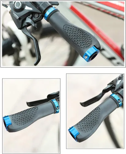 Vista 6 de Puños ergonómicos de manubrio de bicicleta, de Topcabin, con amplia superficie de agarre