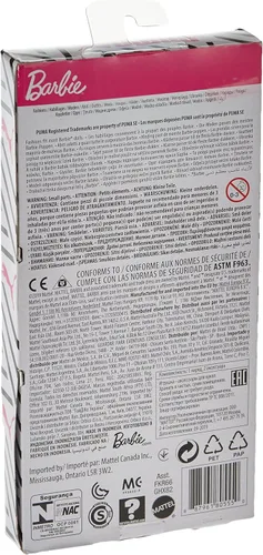 Vista 2 de Barbie Ropa: Muñeca de traje de marca Puma con 2 accesorios, conjunto de falda
