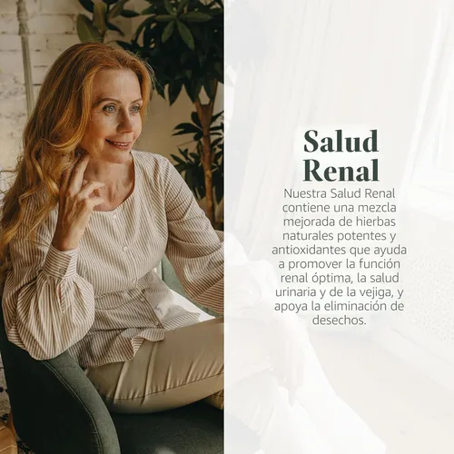 Vista 2 de Global Healing USDA Organic Kidney Health with Cranberry & Hydrangea - Suplemento líquido de limpieza renal y disolvente de cálculos para la salud