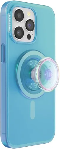 Vista 14 de PopSockets Funda para iPhone 15 Plus con agarre redondo para teléfono compatible con MagSafe, funda para iPhone 15 Plus, compatible con carga