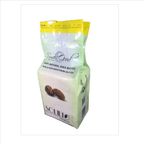 Vista 2 de Manteca de karité de Marfil no refinada. De grado superior. Origen: Ghana. Suave. Contenido: 1 lb. De Smellgood.