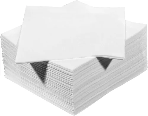Vista 164 de Servilletas negras para bebidas, servilletas de papel desechables de 3 capas para bar, cóctel, bodas, cumpleaños, fabricadas en la UE, (20 unidades)
