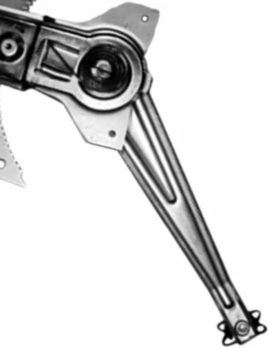 Vista 6 de Para Mazda B4000 1999-2010 Regulador de ventana lateral del conductor manual delantero FO1350112 Lado del conductor