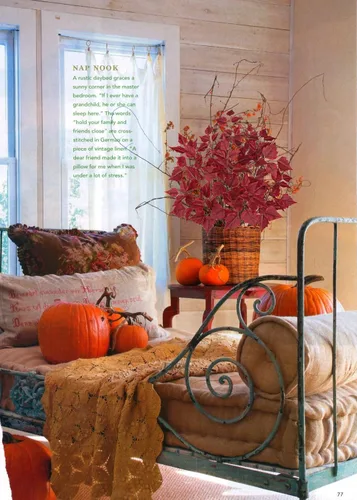 Vista 4 de Hollyone 3 hojas de abedul artificiales de otoño con tallos de seda de 33 pulgadas, ramas de hojas de otoño de color burdeos sintético, decoración