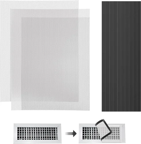 Vista 8 de Cubiertas magnéticas extra fuertes para ventilación de suelo, cubierta de pantalla de ventilación mejorada para apertura de conductos de ventilación