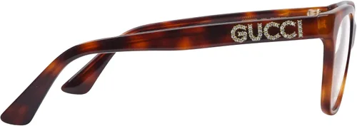 Vista 3 de Gucci GG 0420O 002 Havana - Lentes cuadrados de plástico 2047in