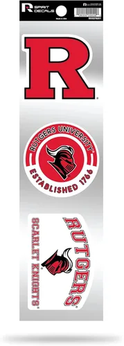 Vista 28 de NCAA - Juego de calcomanías retro Spirit de 3 piezas