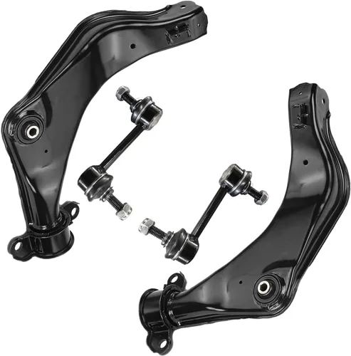 Vista 148 de Detroit Axle - 4 brazos de control traseros para Ford C-Max Focus Mazda 3 5 Volvo C30 C70 S40 V50, 4 brazos de control superior e inferior