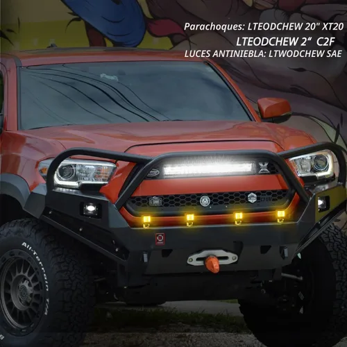 Vista 8 de Luces LED de 2 pulgadas con DRL 2 luces de conducción